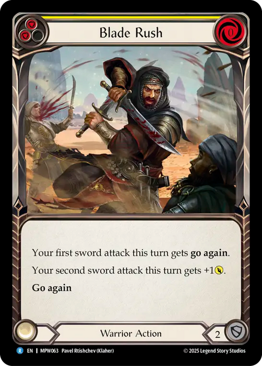 Blade Rush (Yellow) MPW063 (Mastery Pack Warrior)
