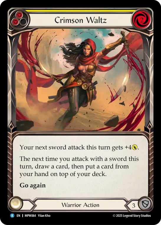 Crimson Waltz (Yellow) MPW064 (Mastery Pack Warrior)