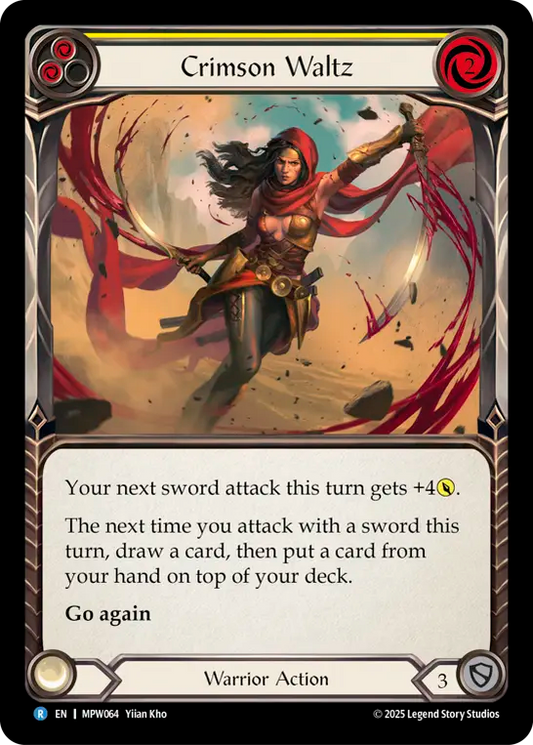 Crimson Waltz (Yellow) MPW064 (Mastery Pack Warrior)