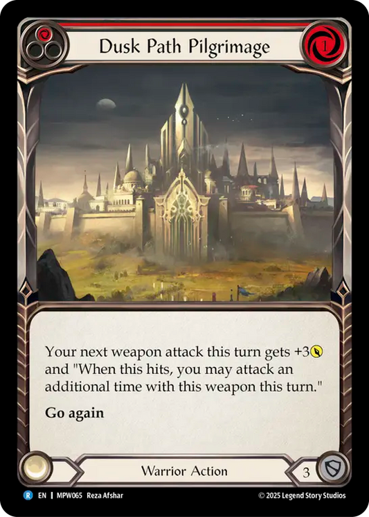 Dusk Path Pilgrimage (Red) MPW065 (Mastery Pack Warrior)