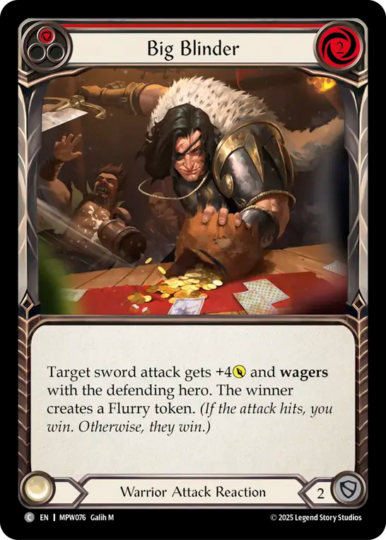 Big Blinder (Red) MPW076 (Mastery Pack Warrior)