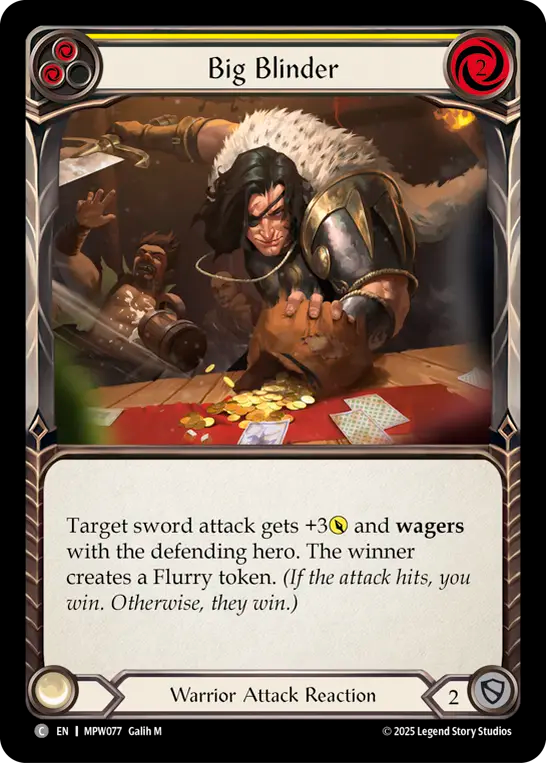 Big Blinder (Yellow) MPW077 (Mastery Pack Warrior)