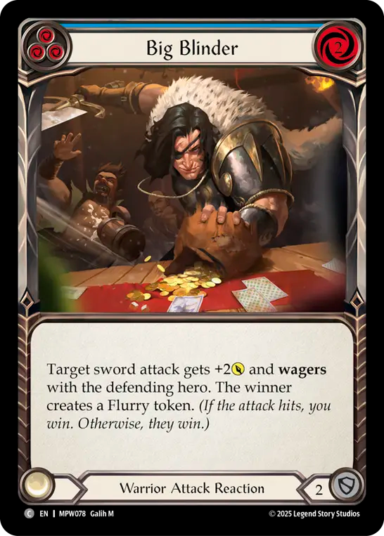 Big Blinder (Blue) MPW078 (Mastery Pack Warrior)