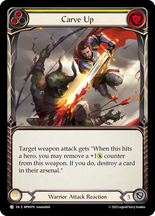 Carve Up (Yellow) MPW079 (Mastery Pack Warrior)