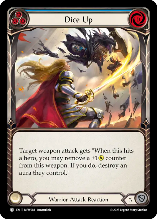 Dice Up (Blue) MPW083 (Mastery Pack Warrior)