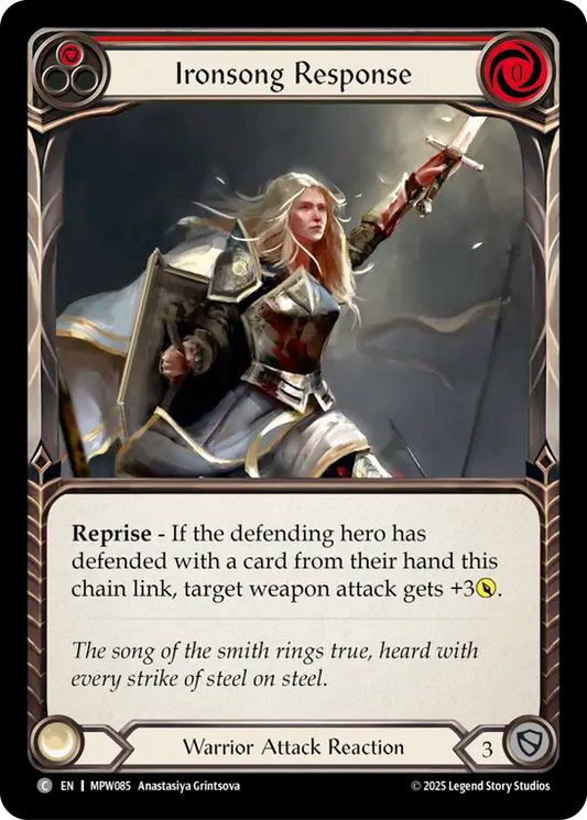 Ironsong Response (Red) MPW085 (Mastery Pack Warrior)