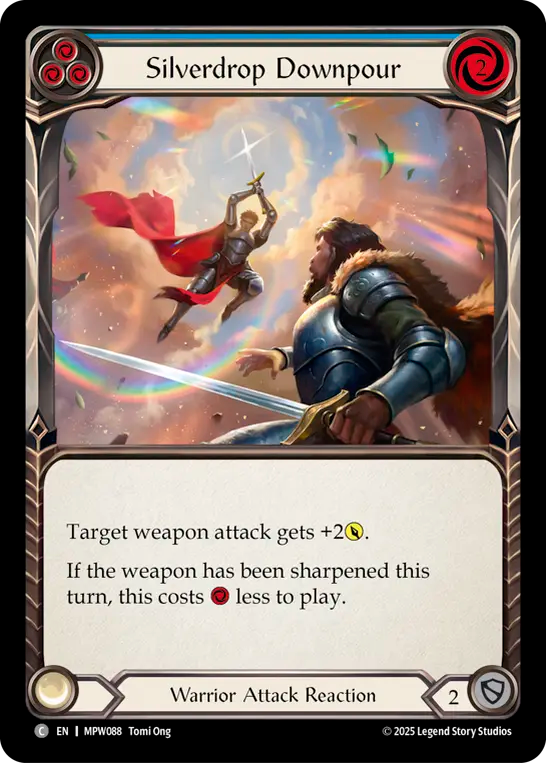Silverdrop Downpour (Blue) MPW088 (Mastery Pack Warrior)