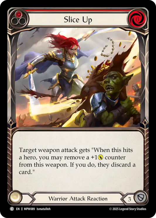 Slice Up (Red) MPW089 (Mastery Pack Warrior)