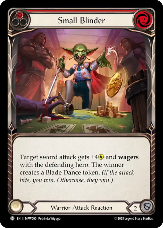 Small Blinder (Red) MPW090 (Mastery Pack Warrior)