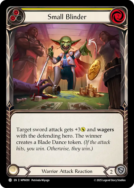 Small Blinder (Yellow) MPW091 (Mastery Pack Warrior)