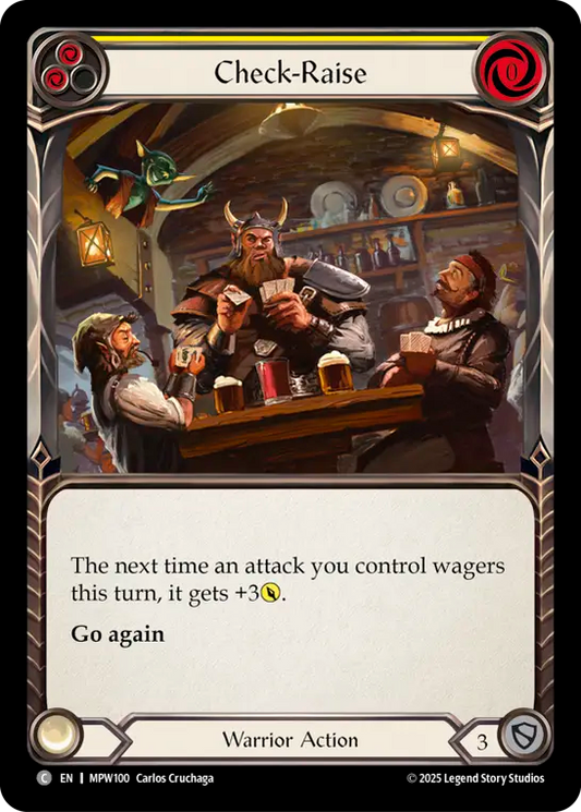 Check-Raise (Yellow) MPW100 (Mastery Pack Warrior)