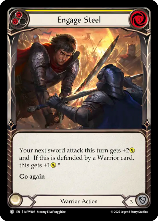 Engage Steel (Yellow) MPW107 (Mastery Pack Warrior)