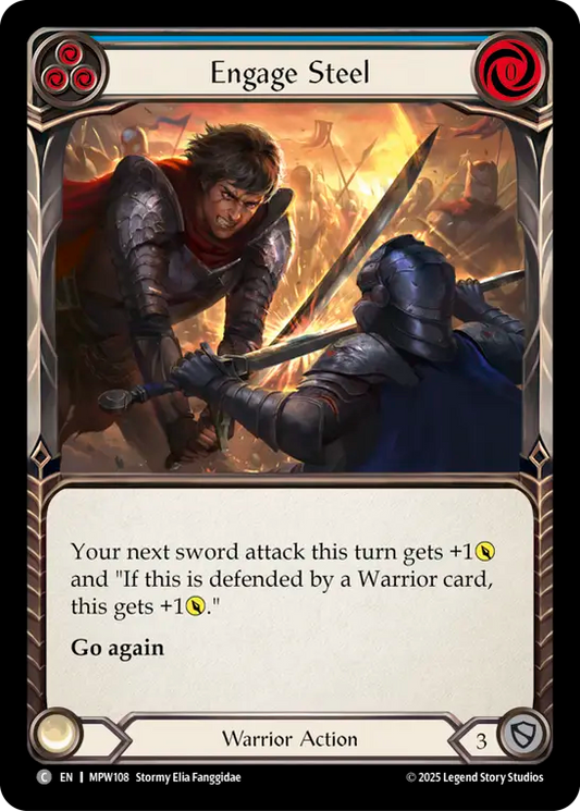 Engage Steel (Blue) MPW108 (Mastery Pack Warrior)