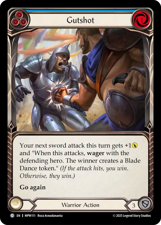 Gutshot (Blue) MPW111 (Mastery Pack Warrior)
