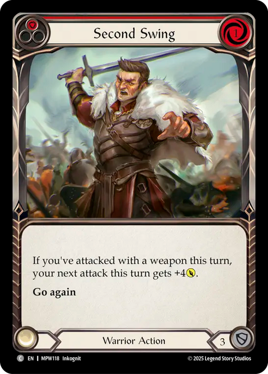 Second Swing (Red) MPW118 (Mastery Pack Warrior)