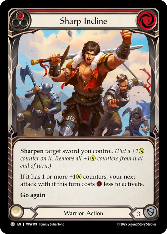 Sharp Incline (Red) MPW119 (Mastery Pack Warrior)