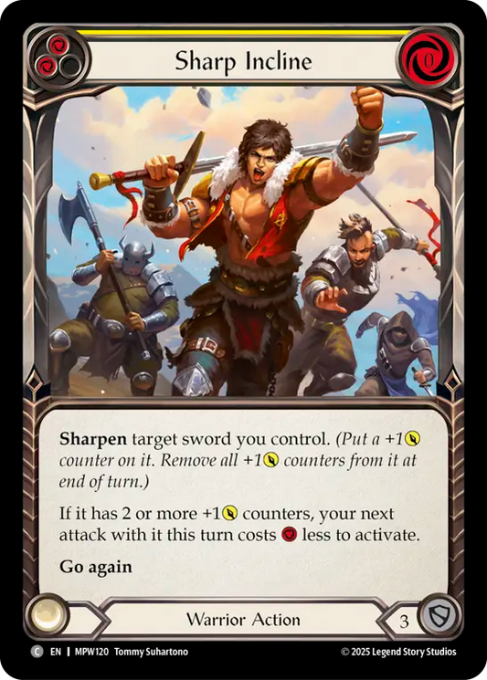 Sharp Incline (Yellow) MPW120 (Mastery Pack Warrior)
