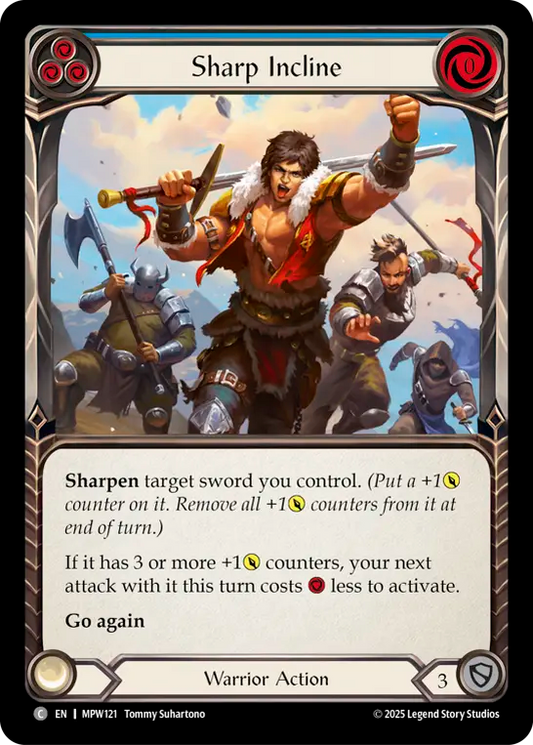 Sharp Incline (Blue) MPW121 (Mastery Pack Warrior)