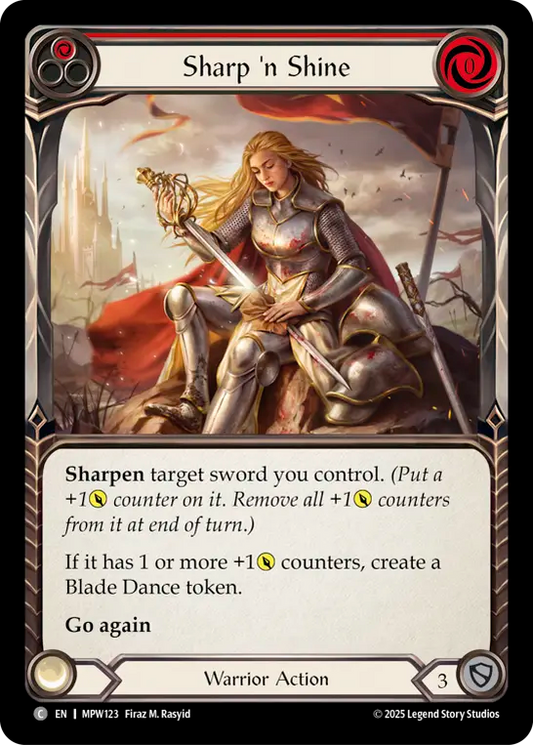 Sharp 'n Shine (Red) MPW123 (Mastery Pack Warrior)
