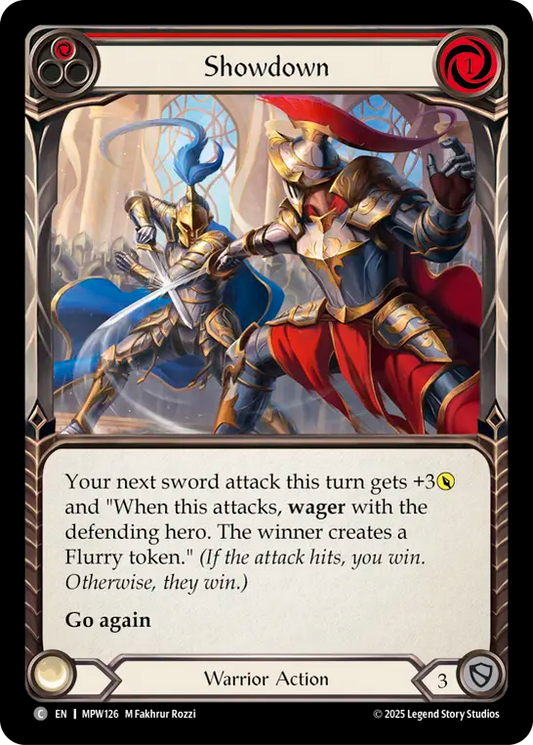 Showdown (Red) MPW126 (Mastery Pack Warrior)