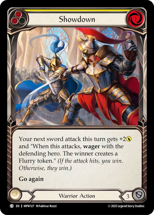 Showdown (Yellow) MPW127 (Mastery Pack Warrior)