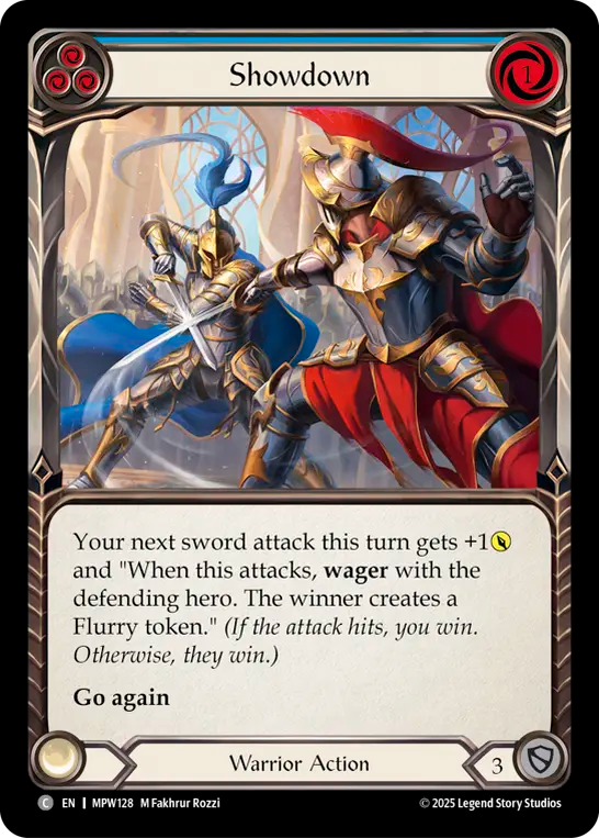 Showdown (Blue) MPW128 (Mastery Pack Warrior)