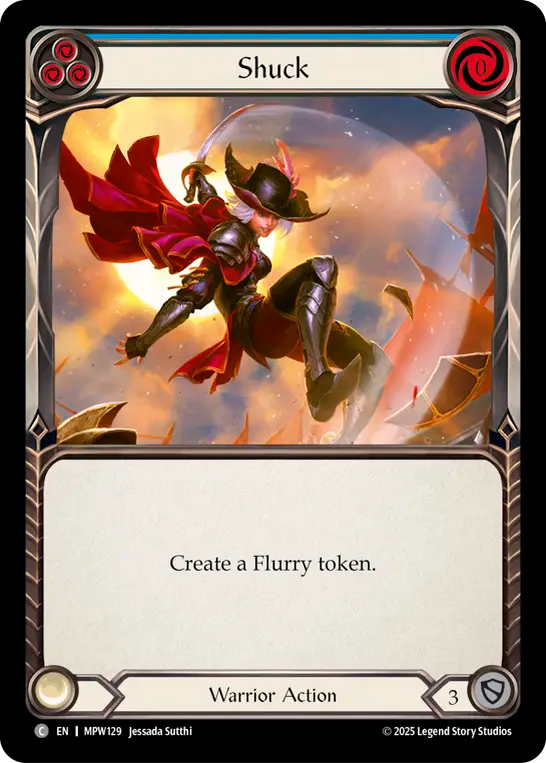 Shuck (Blue) MPW129 (Mastery Pack Warrior)