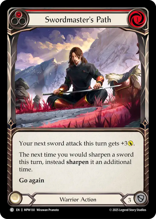 Swordmaster's Path (Red) MPW130 (Mastery Pack Warrior)