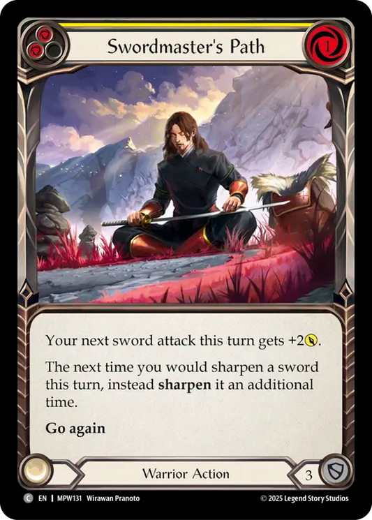 Swordmaster's Path (Yellow) MPW131 (Mastery Pack Warrior)