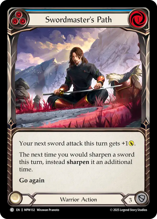 Swordmaster's Path (Blue) MPW132 (Mastery Pack Warrior)
