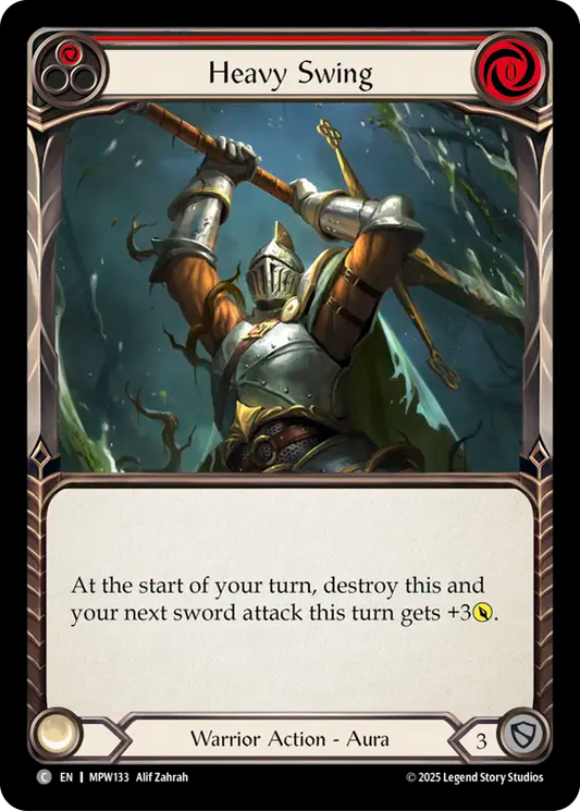 Heavy Swing (Red) MPW133 (Mastery Pack Warrior)