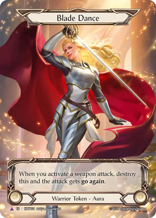Blade Dance Cold Foil MPW134 (Mastery Pack Warrior)