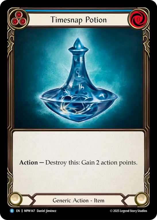 Timesnap Potion (Blue) MPW147 (Mastery Pack Warrior)