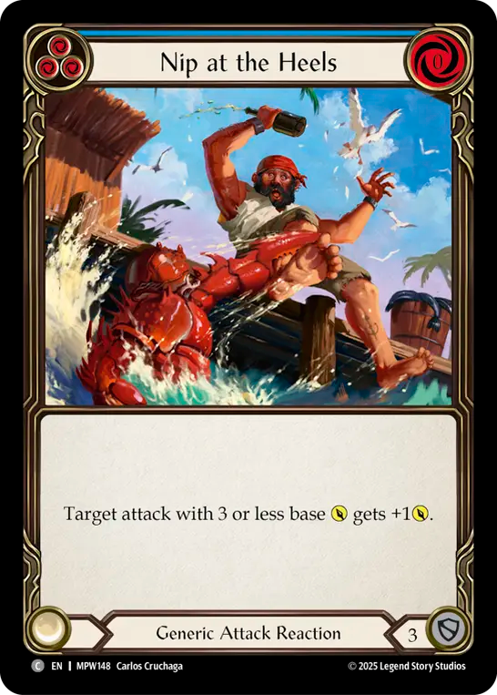 Nip at the Heels (Blue) MPW148 (Mastery Pack Warrior)