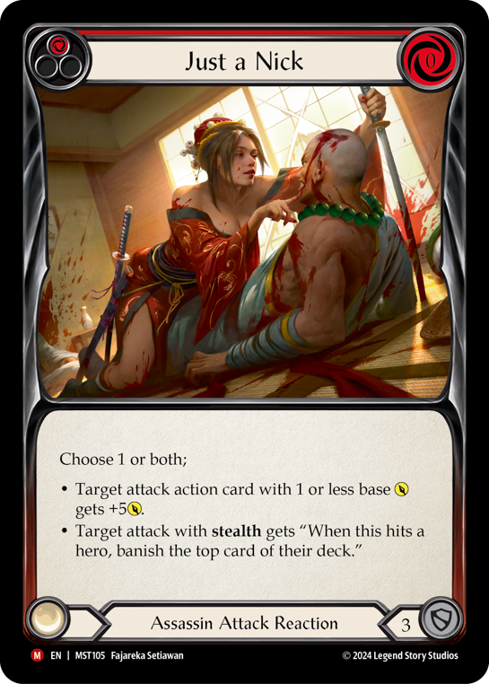 Just a Nick (Red) MST105 (Part The Mistveil)