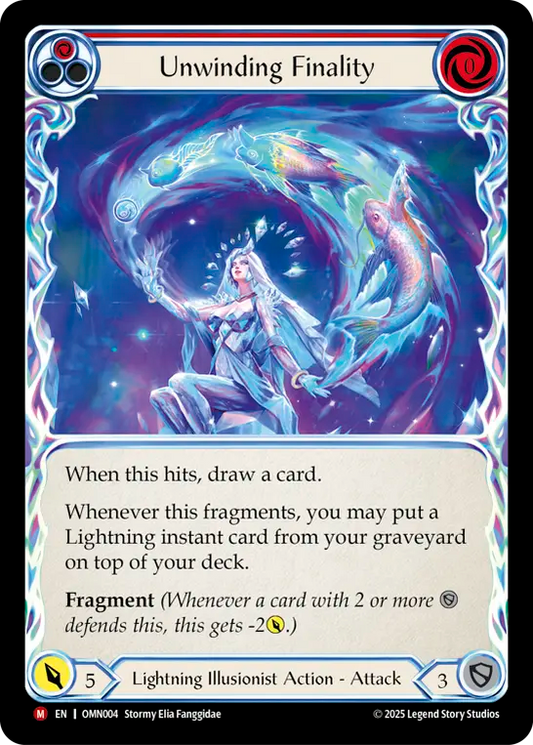 Unwinding Finality (Red) OMN004 (Omens of the Third Age)
