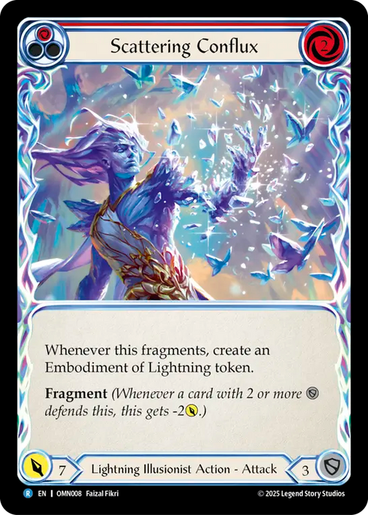 Scattering Conflux (Red) OMN008 (Omens of the Third Age)