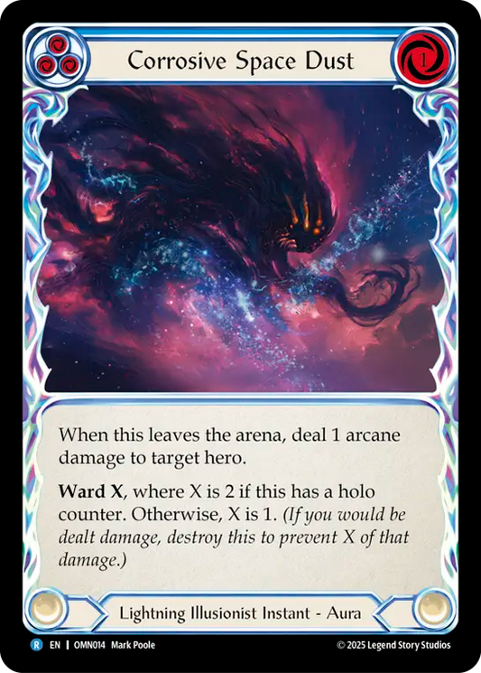 Corrosive Space Dust (Blue) OMN014 (Omens of the Third Age)