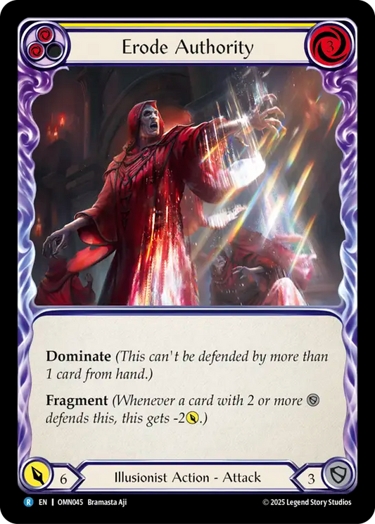 Erode Authority (Yellow) OMN045 (Omens of the Third Age)