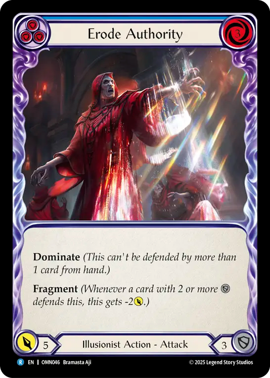 Erode Authority (Blue) OMN046 (Omens of the Third Age)