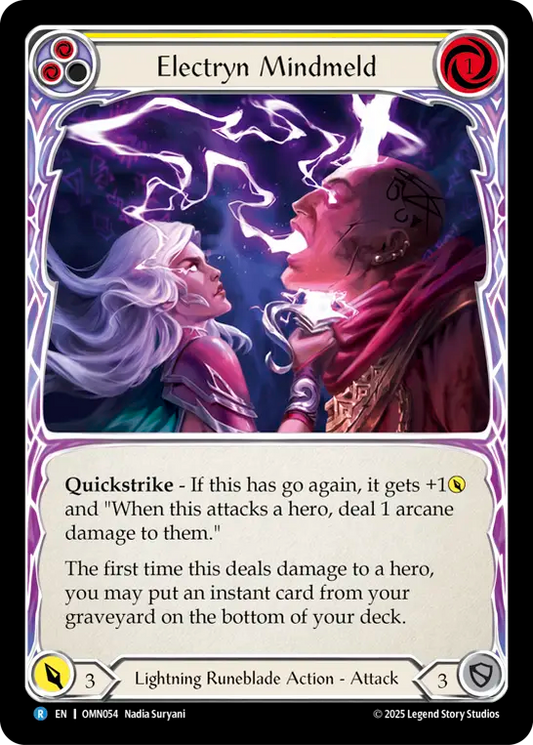 Electryn Mindmeld (Yellow) OMN054 (Omens of the Third Age)