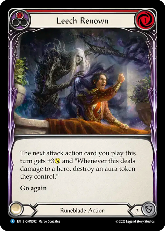 Leech Renown (Red) OMN092 (Omens of the Third Age)
