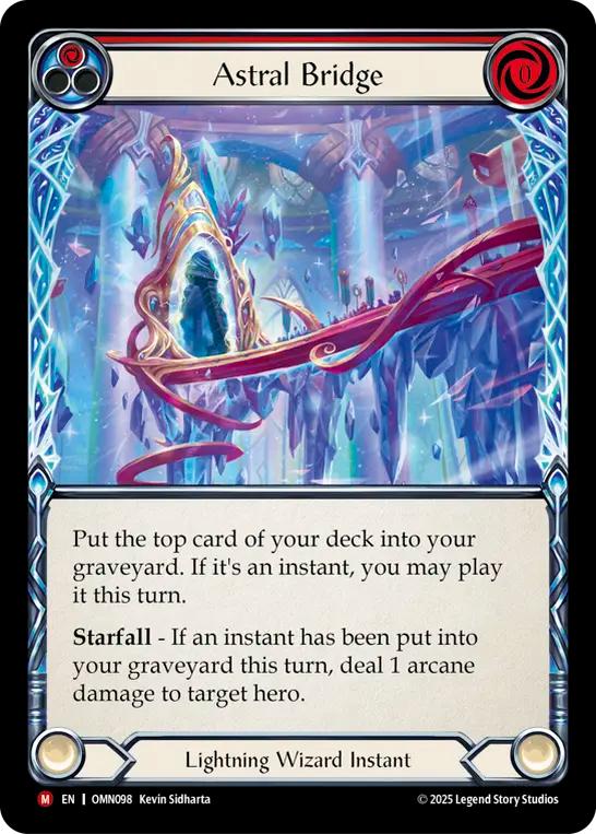 Astral Bridge (Red) OMN098 (Omens of the Third Age)