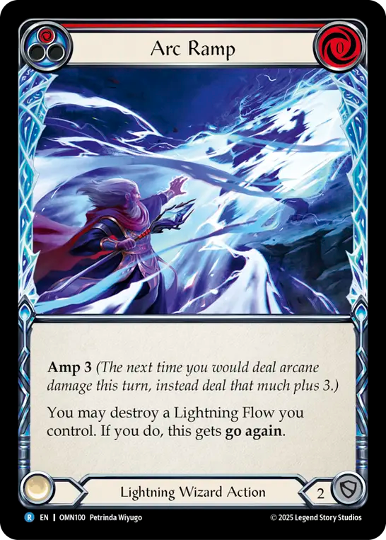 Arc Ramp (Red) OMN100 (Omens of the Third Age)