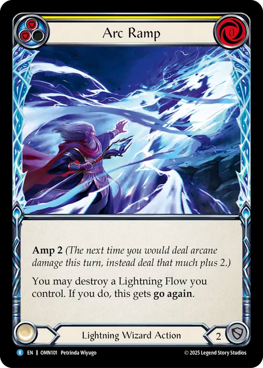 Arc Ramp Rainbow Foil (Yellow) OMN101 (Omens of the Third Age)