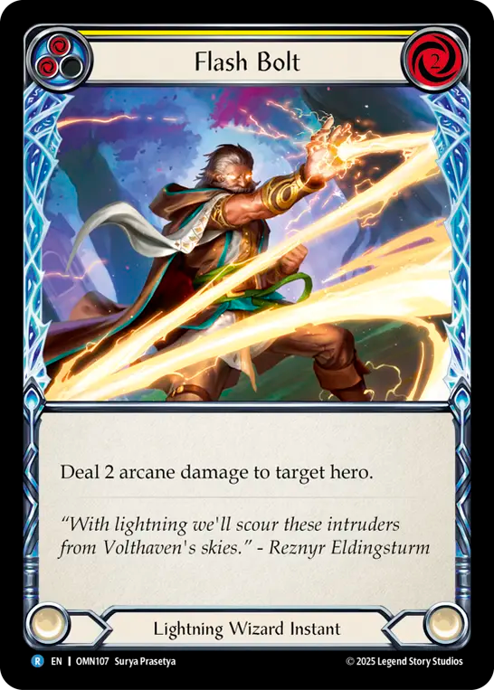 Flash Bolt (Yellow) OMN107 (Omens of the Third Age)