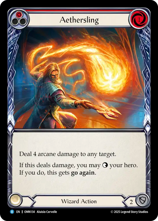 Aethersling (Red) OMN134 (Omens of the Third Age)