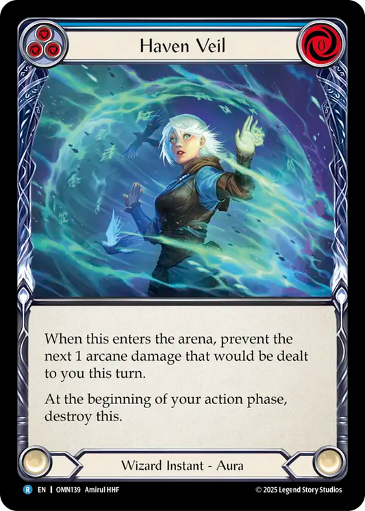 Haven Veil (Blue) OMN139 (Omens of the Third Age)
