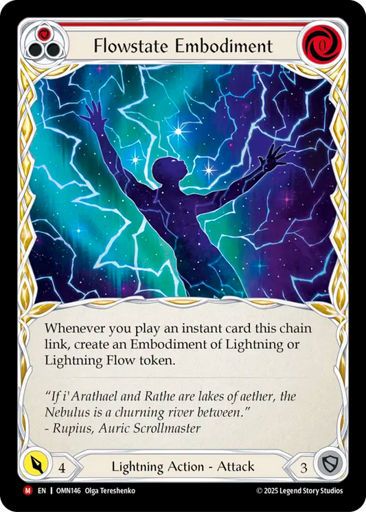 Flowstate Embodiment (Red) OMN146 (Omens of the Third Age)