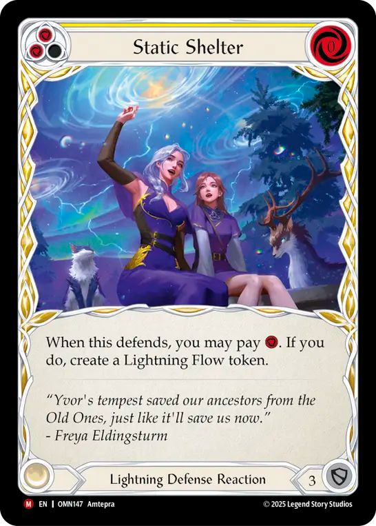 Static Shelter (Yellow) OMN147 (Omens of the Third Age)